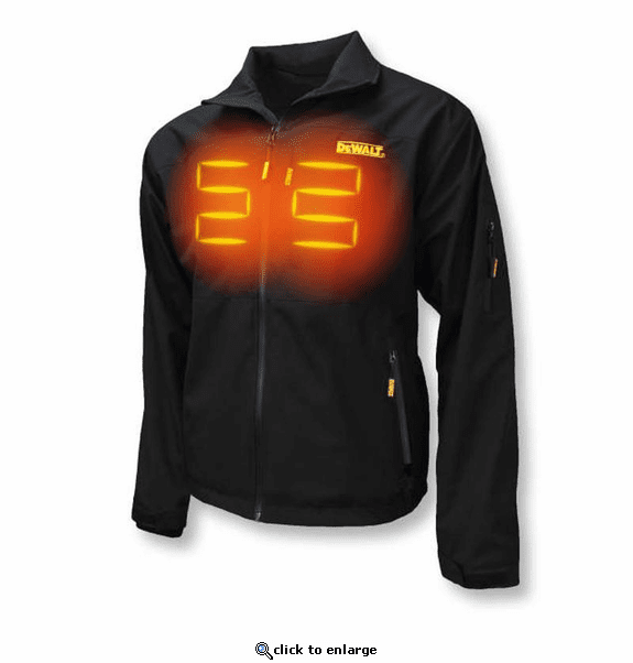 DeWalt Men's Heated Structured Soft Shell Jacket with Battery