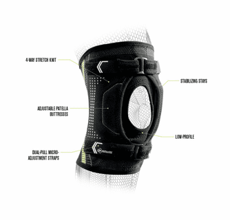 DonJoy Dual-Pull Patella Stabilizer Knee Sleeve