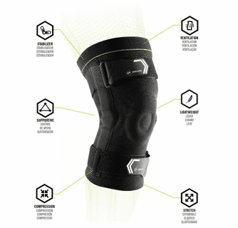 DonJoy Hinged Knit Knee