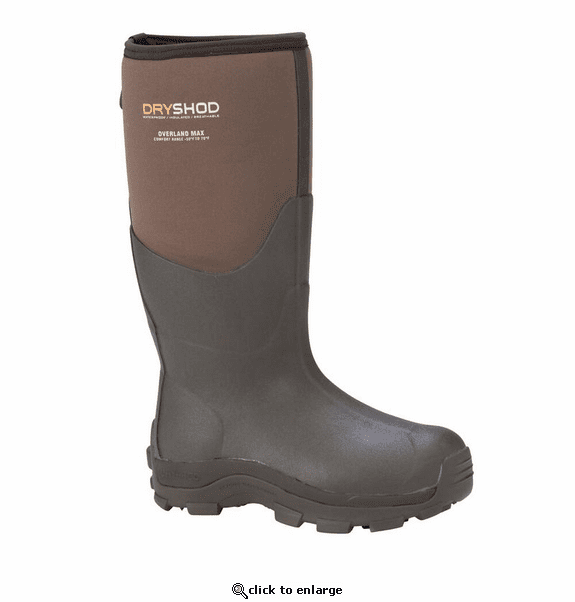 Dryshod Men's Overland Max Hi Extreme-Cold Conditions Sport Boots