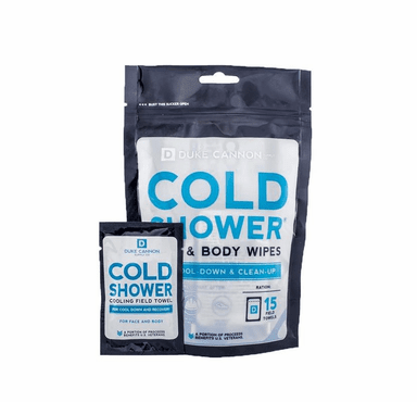 Duke Cannon Cold Shower Cooling Field Towels Multipack Pouch