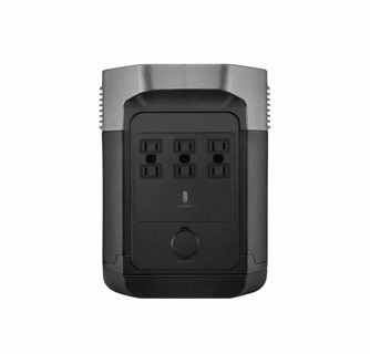 EcoFlow Delta 1000 Portable Power Station - Gray & Black