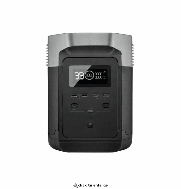 EcoFlow Delta 1000 Portable Power Station - Gray & Black