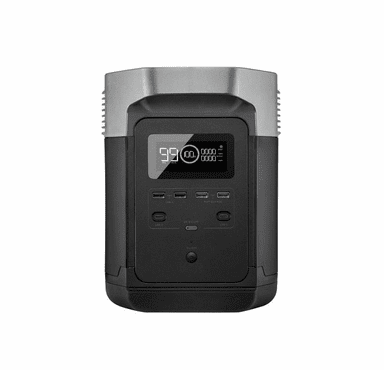 EcoFlow Delta 1000 Portable Power Station - Gray & Black