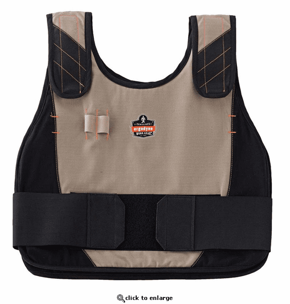 Ergodyne Chill-Its 6215 FR Phase Change Premium Cooling Vest - Khaki