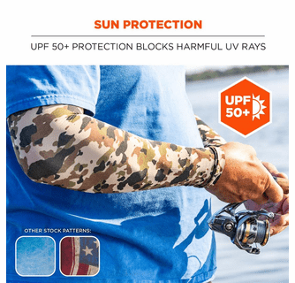 Ergodyne Chill-Its 6695 Sun Protection Arm Sleeves - Pair