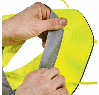 Ergodyne Chill-Its 8935MF Evaporative Class Headwear Hi-Vis Ranger Hat w/MF