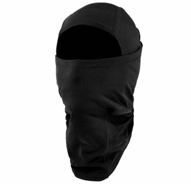 Ergodyne N-Ferno 6844 Dual-Layer Balaclava Face Mask - Black