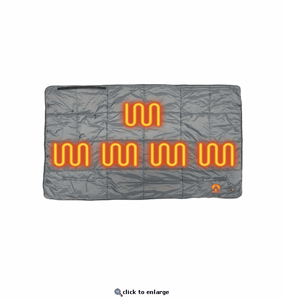 ExtremeHEAT Heated Blanket/Poncho without Battery