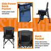 ExtremeHEAT Heated Camping Chair with 20000mAh Power Bank