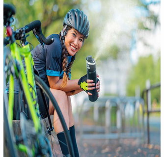 ExtremeMIST GoMist Misting and Drinking Water Bottle with 40oz