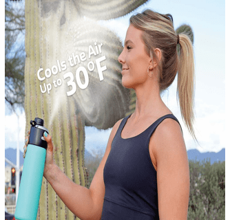 ExtremeMIST GoMist Misting and Drinking Water Bottle with 40oz