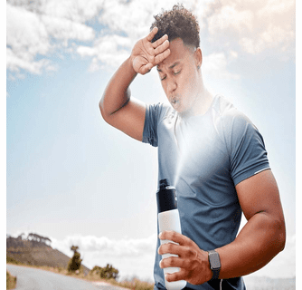 ExtremeMIST GoMist Misting and Drinking Water Bottle with 40oz