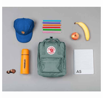 FjallRaven Kanken Mini Kids Backpack - Royal-blue