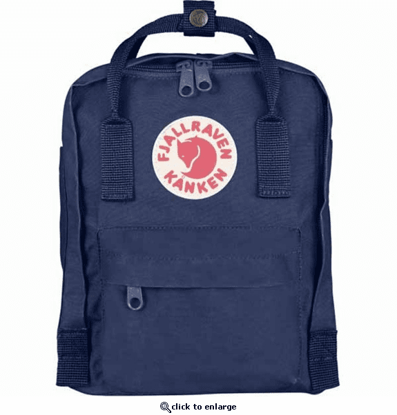 FjallRaven Kanken Mini Kids Backpack - Royal-blue