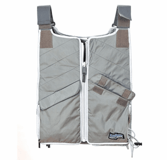 FlexiFreeze Professional Series Ice Vest Cooling Kit - Charcoal
