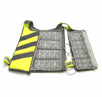 FlexiFreeze Professional Series Ice Vest Cooling Kit - Hi-Vis
