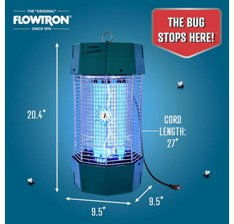 Flowtron 120W Outdoor Bug Zapper with 2 Acre coverage