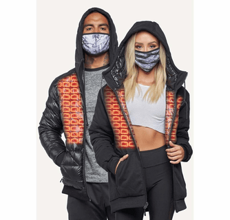 FNDN Reversible Heated Puffy Sweatshirt