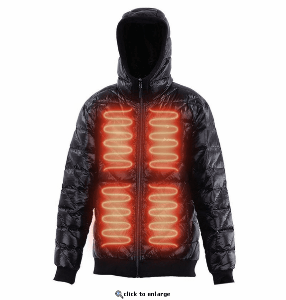 FNDN Reversible Heated Puffy Sweatshirt