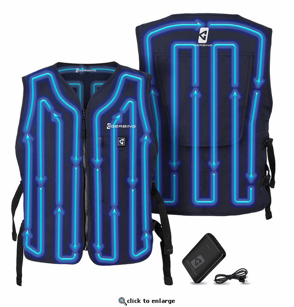 Gerbing 5V Touch Button Circulatory Cooling Vest