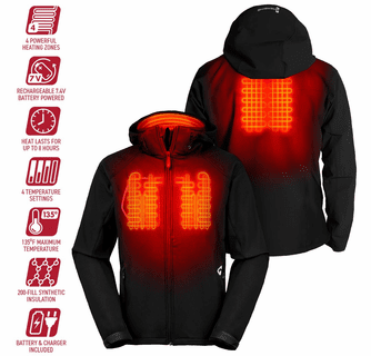 Gerbing 7V Men's Torrid Softshell Heated Jacket 2.0