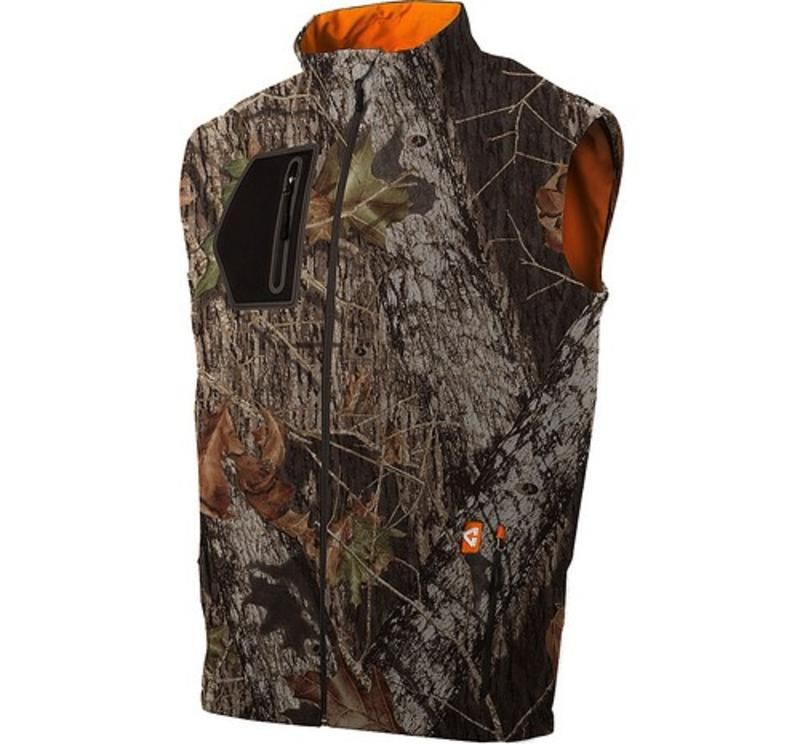 Gerbing Heated Softshell Vest, Camouflage 7V Battery (Size S) My