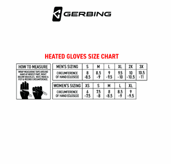 Gerbing Hero Heated Gloves - 12V Motorcycle
