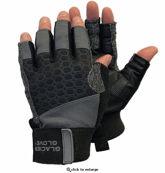 Glacier Glove Stripping/Fighting Fingerless Gloves