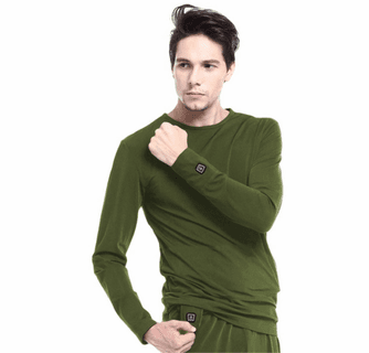 Glovii 7V Battery Heated Base Layer Shirt