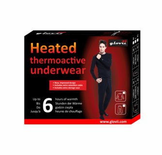 Glovii 7V Battery Heated Shirt - Black
