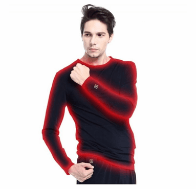 Glovii 7V Battery Heated Shirt - Black