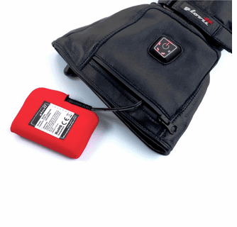 Glovii GS5 7V Battery Heated Leather Ski Gloves