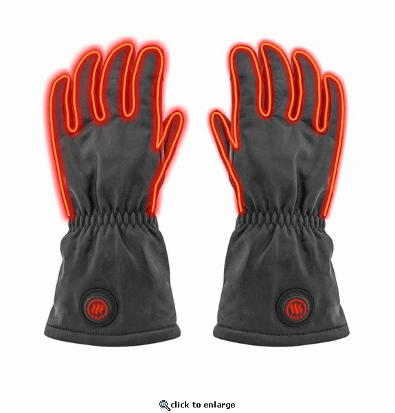 Glovii Heated Casual Leather Gloves