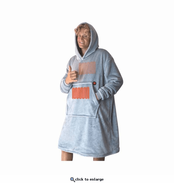 Glovii Heated Ultra Soft Poncho with USB Connection