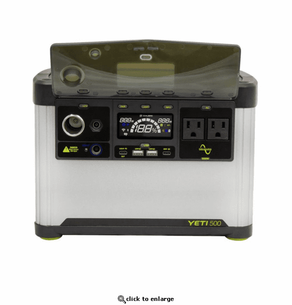 Goal Zero Yeti 500 Portable Power Station