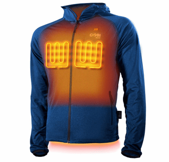 Gobi Heat Men's Apex Heated Tech Hoodie Jacket