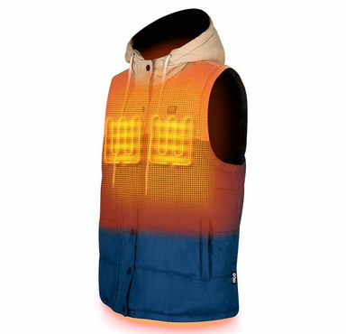 Gobi Heat Men's Colt Heated Vest with Hood