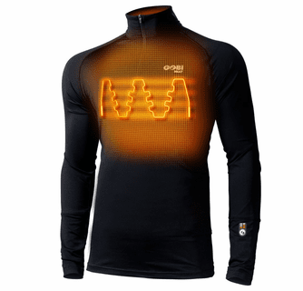 Gobi Heat Men's FlexCore Heated Base Layer Shirt with Dual Control