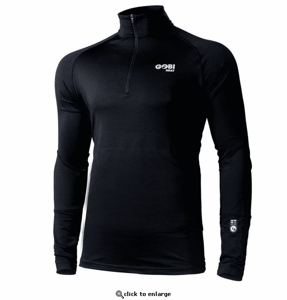 Gobi Heat Men's FlexCore Heated Base Layer Shirt with Dual Control