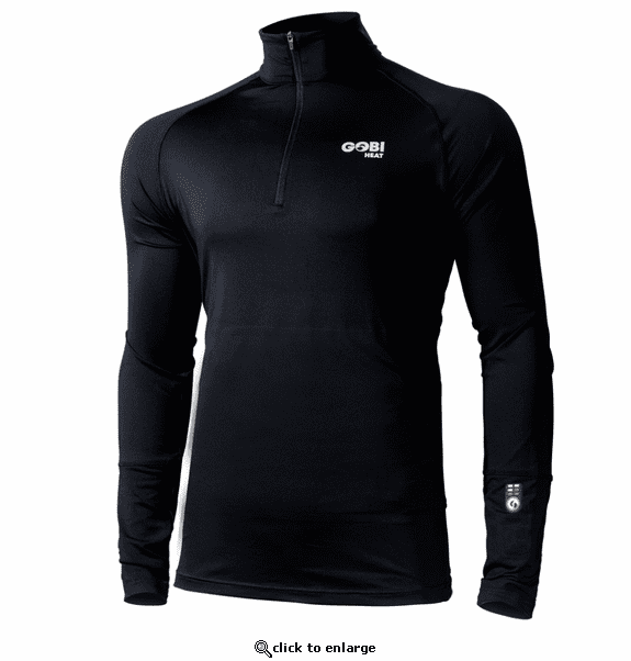 Gobi Heat Men's FlexCore Heated Base Layer Shirt with Dual Control