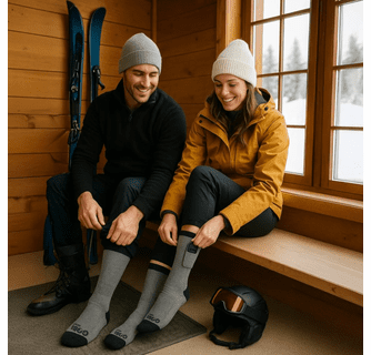 Gobi Heat Roam Rechargeable Heated Socks with Remote Control