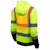 Gobi Heat Women's Beam Workwear Heated High-Vis Hoodie