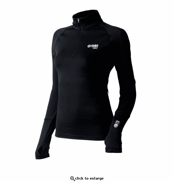 Gobi Heat Women's FlexCore Heated Base Layer Shirt with Dual Control