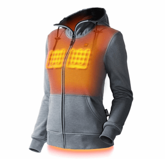 Gobi Heat Women's Ridge 3 Zone Heated Hoodie