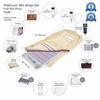 HealthyLine 360 Wrap Set Platinum and Soft Full Pro Plus 7428 Far-Infrared Therapy Pad - Photon Advanced PEMF InfraMat Pro
