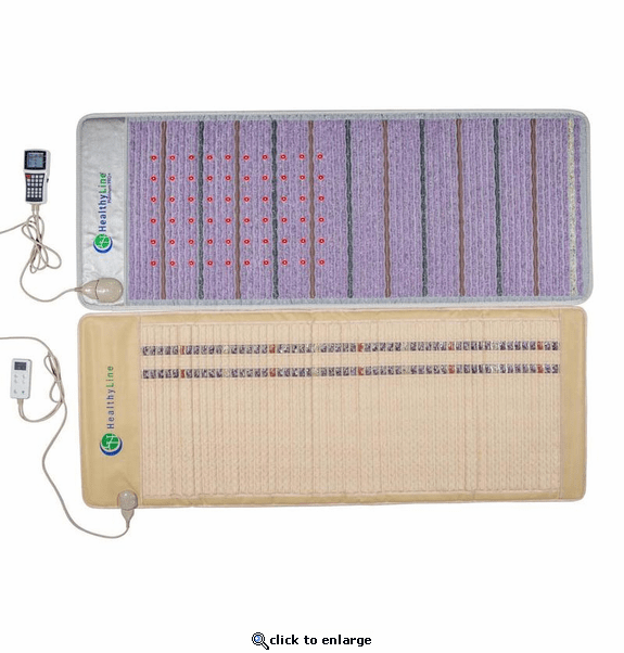 HealthyLine 360 Wrap Set Platinum and Soft Full Pro Plus 7428 Far-Infrared Therapy Pad - Photon Advanced PEMF InfraMat Pro