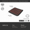 HealthyLine Jet PEMF Far Infrared Heated Mat - 20x20 Inch