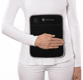 HealthyLine Portable Heated Gemstone Pad - Flat Model with Power-Bank InfraMat Pro