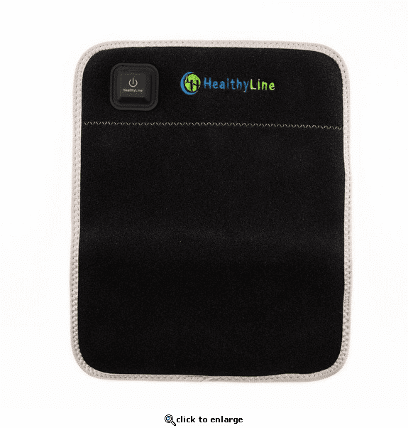 HealthyLine Portable Heated Gemstone Pad - Flat Model with Power-Bank InfraMat Pro